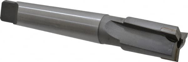 Made in USA - 1-1/8" Diam, 3 Flutes, Morse Taper Shank, Interchangeable Pilot Counterbore - Caliber Tooling