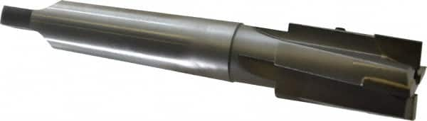 Made in USA - 1-1/4" Diam, 4 Flutes, Morse Taper Shank, Interchangeable Pilot Counterbore - Caliber Tooling