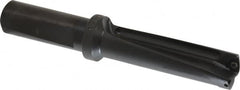 Kyocera - 2.44" Max Drill Depth, 3xD, 13/16" Diam, Indexable Insert Drill - 2 Inserts, 3/4" Shank Diam, Whistle Notch Shank - Caliber Tooling