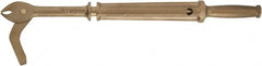 Ampco - 18" OAL Nail Puller - 1/4" Wide, Nickel Aluminum Bronze - Caliber Tooling