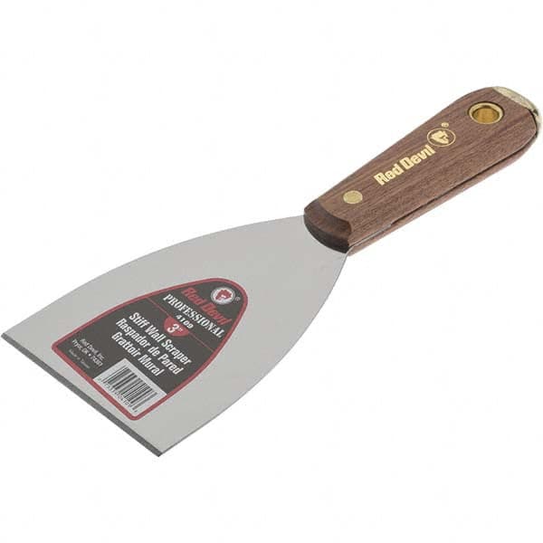 Red Devil - Putty & Taping Knives - 3" STIFF RED DEVIL ZIP-AWAY SCRAPR - Caliber Tooling