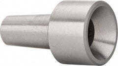 Riten - 5MT Taper, 3/4 to 1-1/2" Point Diam, Hardened Tool Steel Lathe Female Point - 1-1/4" OAL - Caliber Tooling