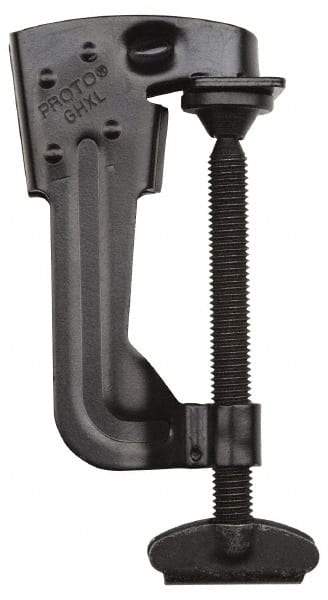 Proto - 5-5/32" OAL Standard Jaw Locking Grip Holder - 1-11/32" Jaw Width, 1" Jaw Depth, 2-1/2" Jaw Opening - Caliber Tooling