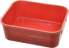 LEWISBins+ - 300 Lb Load Capacity Red Fiberglass Tote Container - Stacking, Nesting, 6.3" Long x 4.9" Wide x 2.1" High - Caliber Tooling