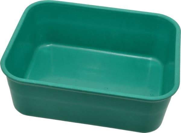 LEWISBins+ - 300 Lb Load Capacity Green Fiberglass Tote Container - Stacking, Nesting, 6.3" Long x 4.9" Wide x 2.1" High - Caliber Tooling