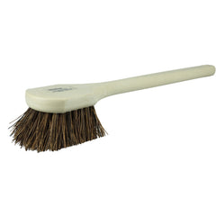 20″ Utility Scrub Brush, Palmyra Fill, Long Handle, Foam Block - Caliber Tooling