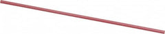 Value Collection - Round, Synthetic Ruby, Midget Finishing Stick - 50mm Long x 1mm Wide, Fine Grade - Caliber Tooling