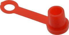 PRO-LUBE - Grease Fitting Cap - Red, 50 Pieces - Caliber Tooling