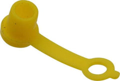 PRO-LUBE - Grease Fitting Cap - Yellow, 50 Pieces - Caliber Tooling