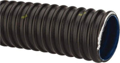 Continental ContiTech - 2" ID x 2.46" OD, 40 Max psi, 29 In. Hg, Dry Material Handling & Transfer Hose - Urethane, -40 to 158°F, 2-1/2" Bend Radius, 100' Coil Length, Black - Caliber Tooling