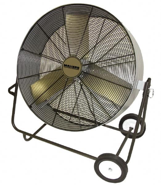 TPI - 30" Blade, Direct Drive, 1/4 hp, 4,400 & 3,800 CFM, Floor Style Blower Fan - 2.5 Amps, 120 Volts, 2 Speed, Single Phase - Caliber Tooling