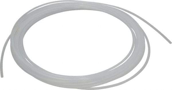 Parker - 3/16" ID x 1/4" OD, 1/32" Wall Thickness, 50' Long, PTFE PFA Tube - Natural, 196 Max psi - Caliber Tooling