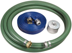 Alliance Hose & Rubber - Suction and Discharge Pump Hose Kits - For Use with 1-1/2 Inch Pumps - Caliber Tooling