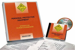 Marcom - Personal Protective Equipment, Multimedia Training Kit - 45 min Run Time CD-ROM, English & Spanish - Caliber Tooling