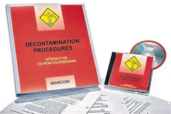 Marcom - Decontamination Procedures, Multimedia Training Kit - 45 min Run Time CD-ROM, English & Spanish - Caliber Tooling