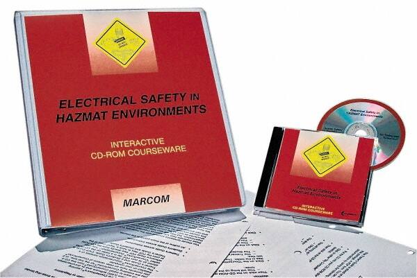 Marcom - Electrical Safety in HazMat Environments, Multimedia Training Kit - 45 min Run Time CD-ROM, English & Spanish - Caliber Tooling