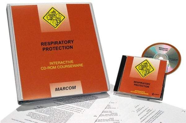 Marcom - Respiratory Protection, Multimedia Training Kit - 45 min Run Time CD-ROM, English & Spanish - Caliber Tooling