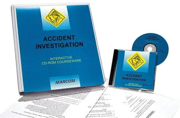 Marcom - Accident Investigation, Multimedia Training Kit - CD-ROM, English - Caliber Tooling