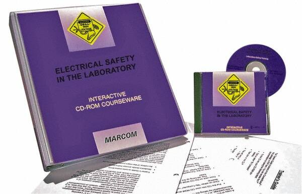 Marcom - Electrical Safety in the Laboratory, Multimedia Training Kit - 45 min Run Time CD-ROM, English & Spanish - Caliber Tooling