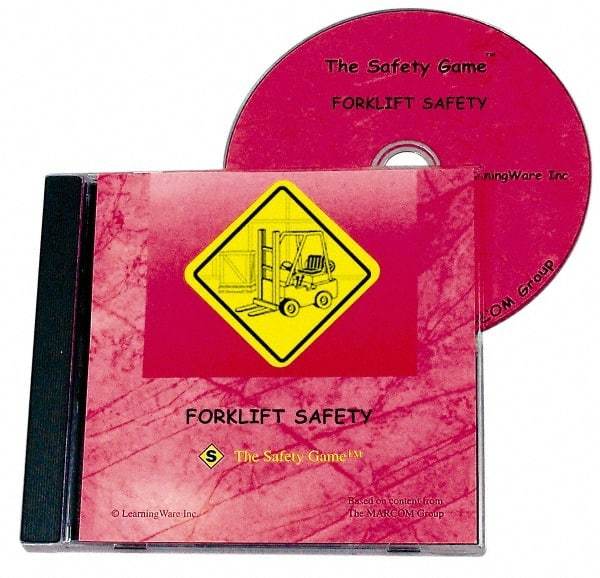 Marcom - Forklift Safety, Multimedia Training Kit - Computer Game, English - Caliber Tooling