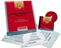 Marcom - Hearing Conservation and Safety, Multimedia Training Kit - 45 min Run Time CD-ROM, English & Spanish - Caliber Tooling