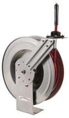 PRO-SOURCE - 75' Spring Retractable Hose Reel - 300 psi, Hose Included - Caliber Tooling