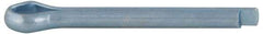 Value Collection - 3/32" Diam x 1-1/2" Long Extended Prong Cotter Pin - Grade 2, Zinc-Plated, Steel - Caliber Tooling