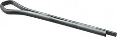 Value Collection - 1/16" Diam x 3/4" Long Extended Prong Cotter Pin - Grade 2, Zinc-Plated, Steel - Caliber Tooling