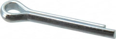 Value Collection - 5/32" Diam x 1" Long Extended Prong Cotter Pin - Grade 2, Zinc-Plated, Steel - Caliber Tooling