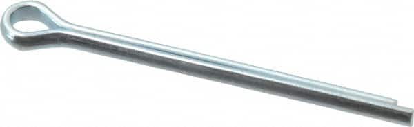 Value Collection - 5/32" Diam x 2" Long Extended Prong Cotter Pin - Grade 2, Zinc-Plated, Steel - Caliber Tooling