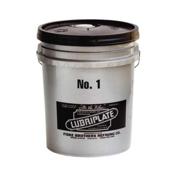 Lubriplate - 5 Gal Pail Mineral Multi-Purpose Oil - SAE 10W, ISO 22, 115 SUS at 100°F - Caliber Tooling