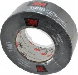 3M - 2" x 55m Black Duct Tape - 8.1 mil, Rubber Adhesive, Polyethylene Film Backing, 32 Lb/ln Tensile Strength, 200°F Max, Series 3900 - Caliber Tooling