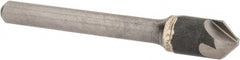 Hertel - 3/8" Head Diam, 1/4" Shank Diam, 4 Flute 90° Solid Carbide Countersink - Caliber Tooling