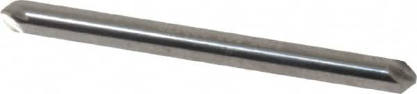 Hertel - 1/8" Head Diam, 1/8" Shank Diam, 6 Flute 90° Solid Carbide Countersink - Caliber Tooling