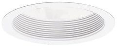 Cooper Lighting - 7-3/4 Inch Wide, Water Resistant, White Fixture Baffle Trim - H270ICAT, H270RICAT, H271ICAT, H271RICAT, H272ICAT, H272RICAT, H273ICAT1D and H273RICAT1D Recessed Housing, UL/cUL Wet Location Listed - Caliber Tooling