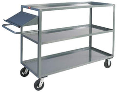 Jamco - 3,000 Lb Capacity, 24" Wide x 48" Long x 48" High Order Picking Cart - 3 Shelf, Steel - Caliber Tooling