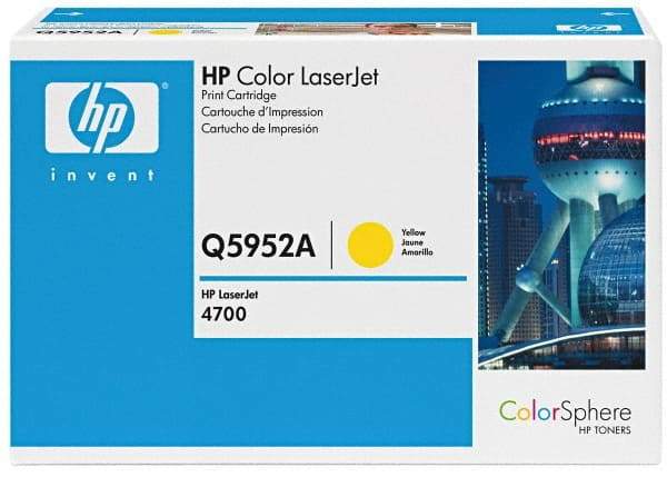 Hewlett-Packard - Yellow Toner Cartridge - Use with Multifunction Laser Printer HP Color LaserJet 4700, 4700n, 4700dn, 4700dtn, 4700ph+. - Caliber Tooling