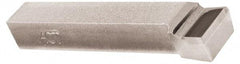 Made in USA - 5/8 x 5/8" Shank, Offset End Cutting Single Point Tool Bit - FL-10, Grade C2 - Exact Industrial Supply