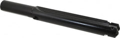 Allied Machine and Engineering - Series C, 1-1/2 to 2-3/8" Diam, 1-1/4" Diam Straight Shank, Straight Flute Spade Drill - 8-1/2" Max Depth, 9-1/2" Body Length, 12-1/2" OAL, Standard Length, Through Coolant - Caliber Tooling