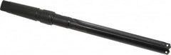 Allied Machine and Engineering - Series 2, 31/32 to 1-3/8" Diam, 4MT Taper Shank, Straight Flute Spade Drill - 7-3/8" Max Depth, 10-19/64" Body Length, 14-25/32" OAL, Standard Length, Through Coolant - Caliber Tooling