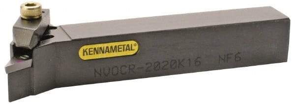 Kennametal - VC.., NVOC External Left Hand Indexable Profiling Toolholder - 20mm Shank Height x 20mm Shank Width, 125mm Long - Caliber Tooling