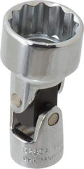 Proto - 7/8", 3/4" Drive, Standard Hand Socket - 12 Points, 2" OAL, Chrome Finish - Caliber Tooling