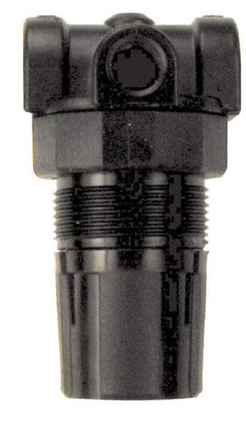 Coilhose Pneumatics - 1/4 NPT Port, 9 CFM, Zinc Miniature Regulator - 0 to 50 psi Range, 250 Max psi Supply Pressure, 1/8" Gauge Port Thread, 1-1/2" Wide x 2-7/8" High - Caliber Tooling