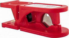 Value Collection - 1/2" Pipe Capacity, Tube Cutter - Cuts Plastic - Caliber Tooling