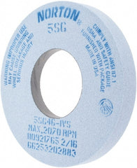 Norton - 12" Diam x 5" Hole x 1-1/2" Thick, I Hardness, 46 Grit Surface Grinding Wheel - Exact Industrial Supply