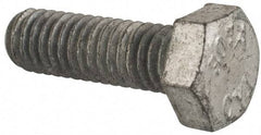 Value Collection - 5/16-18 Thread, 1" Length Under Head, Steel Hex Head Bolt - Hot Dipped Galvanized Coated, UNC Thread, ASTM A307, Grade 2 - Caliber Tooling