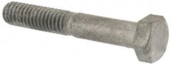 Value Collection - 5/16-18 Thread, 2" Length Under Head, Steel Hex Head Bolt - Hot Dipped Galvanized Coated, UNC Thread, ASTM A307, Grade 2 - Caliber Tooling