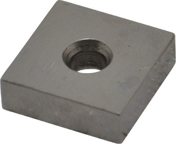 Mitutoyo - 0.3" Square Steel Gage Block - Accuracy Grade 0, Includes Certificate of Inspection - Caliber Tooling