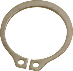 Rotor Clip - 15/16" Shaft Diam, 0.882" Groove Diam, Stainless Steel External SH Style Retaining Ring - Caliber Tooling