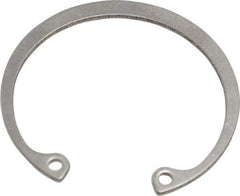 Rotor Clip - 0.05" Thick, Passivated Finish, Stainless Steel Snap Internal Retaining Ring - 0.056" Groove Width, 0.043" Groove Depth, 1.461" Groove Diam, Grade 15-7 Grade 632 - Caliber Tooling